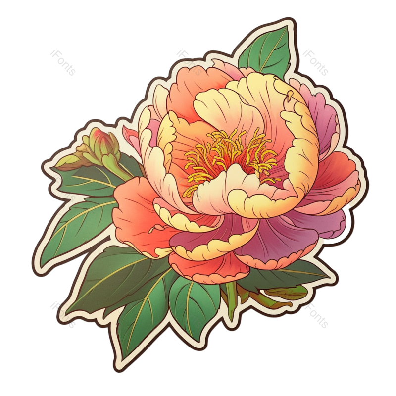 鲜花背景图片,鲜花边框元素,PNG,免抠素材